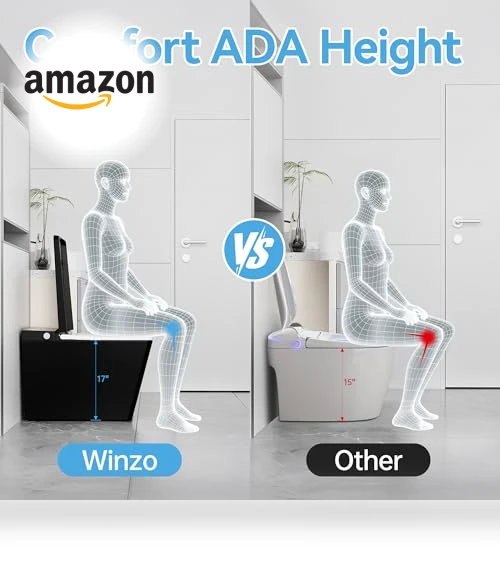 Smart Bidet Toilet — Bathroom Essentials, WinZo