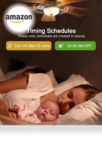 Smart Dimmer Switch with Ceiling Fan Control — Ceiling Fan Wall Controls, GHome Smart
