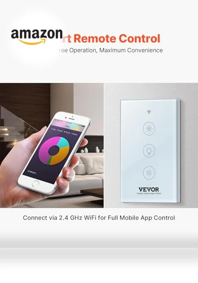 Smart Dimmer Switch — Dimmer Switches, VEVOR