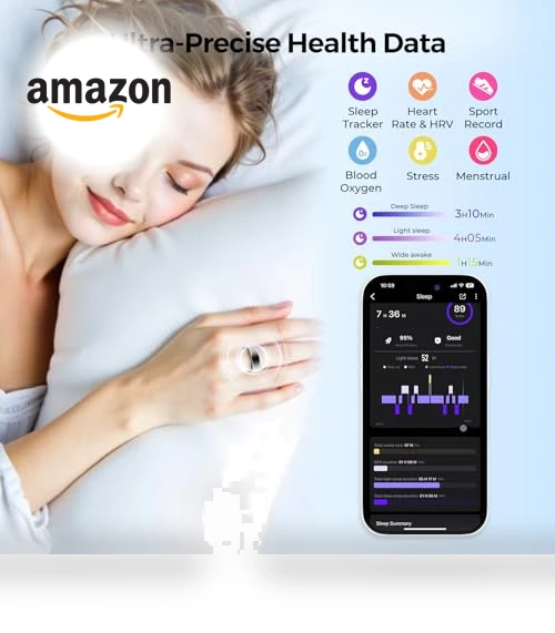 Smart Fitness Tracker Ring — Smart Rings, Domhong