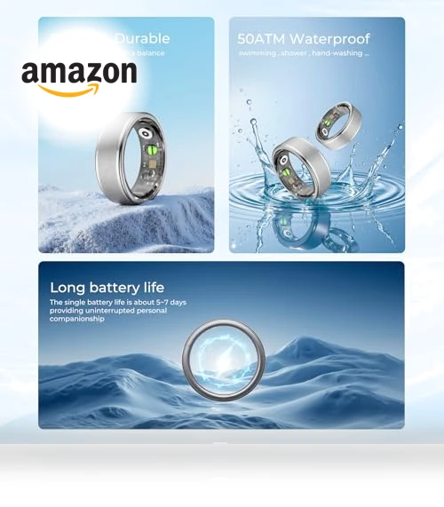 Smart Fitness Tracker Ring — Smart Rings, Domhong