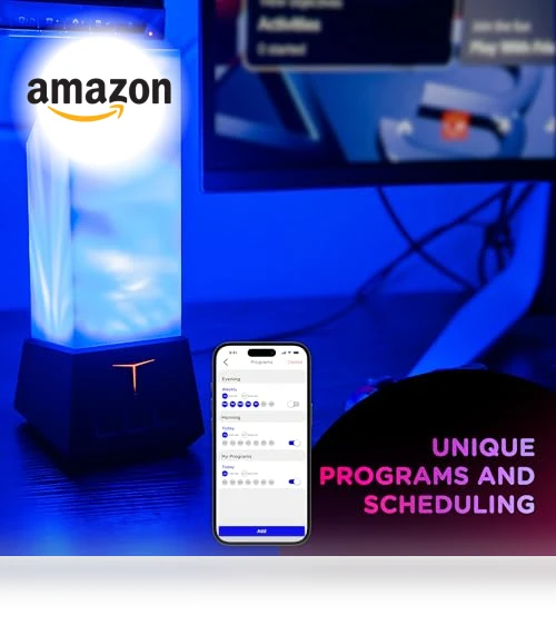Smart Gaming Tabletop Galaxy Projector Night Light — Night Lights, Enbrighten