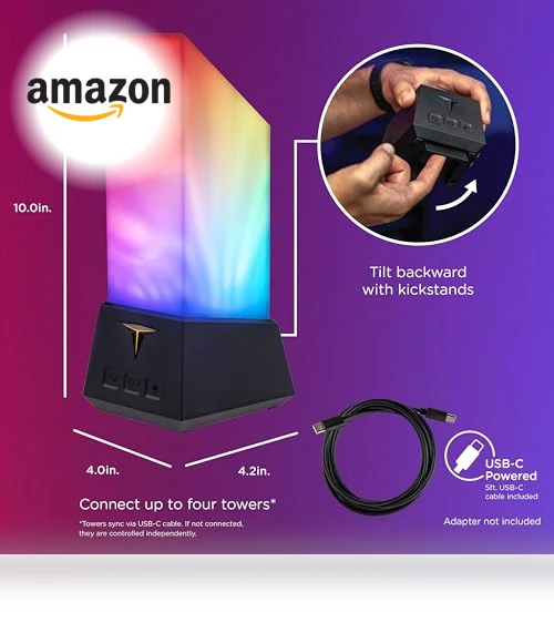 Smart Gaming Tabletop Galaxy Projector Night Light — Night Lights, Enbrighten