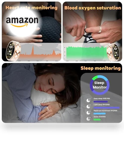 Smart Health Tracker Ring — Smart Rings, Weyrinice