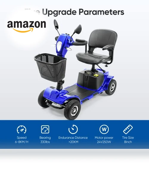 Upgrade Electric Power Mobile Wheelchair — Mobility Scooters, FERBAM