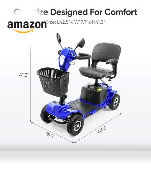 Upgrade Electric Power Mobile Wheelchair — Mobility Scooters, FERBAM