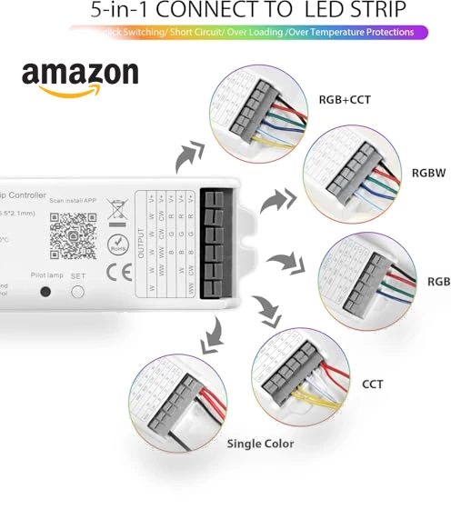 WiFi Remote Controller Kit for LED Strip Lights — LED Strips, XXK