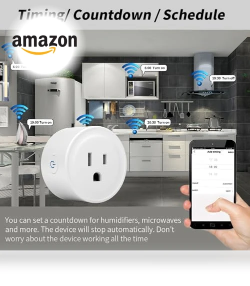 WiFi Smart Plug — Smart Home Hubs & Controllers, Sanofuturion