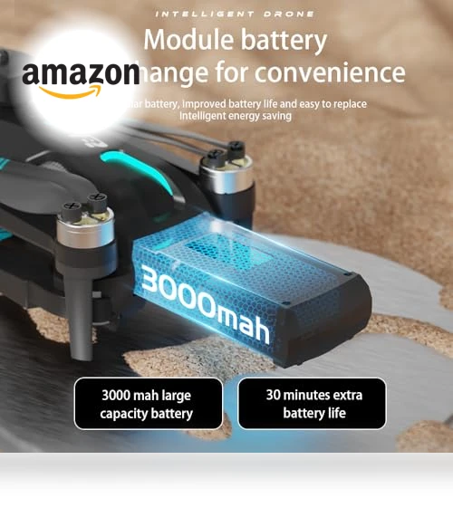 4.5" Screen Drone with 6K HD Camera — Drones, haiiah