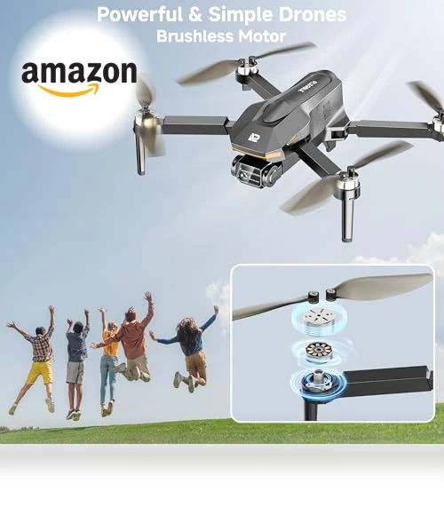 4K FPV Foldable Mini RC Drone — Drones, PLEGBLE