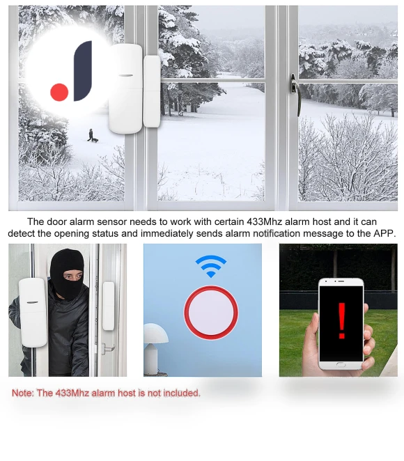 Door Sensor — Smart Home Security, TOMTOP JMS