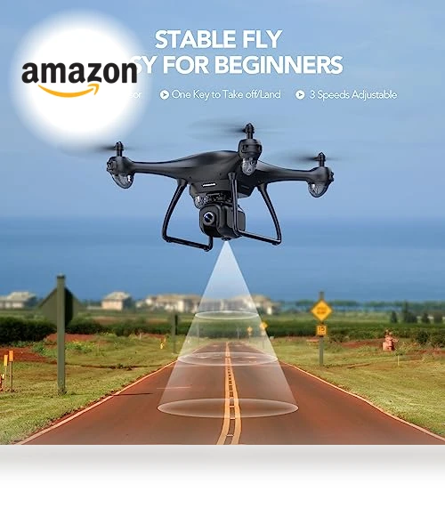 GPS Drones with Camera for Adults 4K — Drones, TOMZON