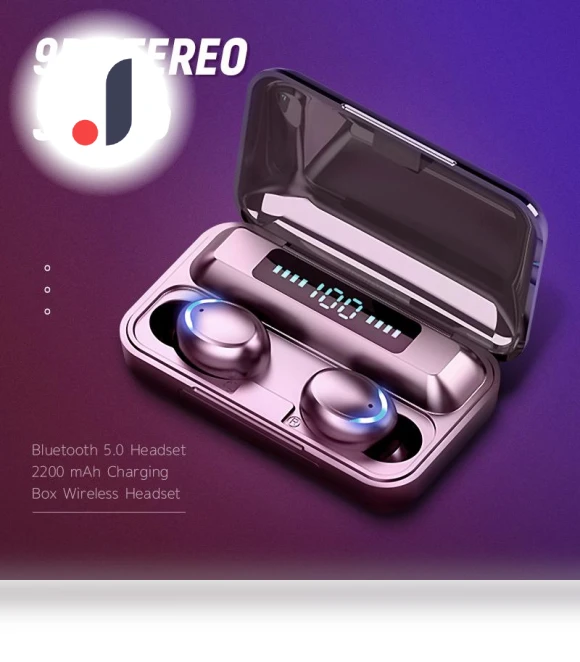 Mini TWS Bluetooth Wireless Earbuds — In-Ear Headphones, ZHENDUO
