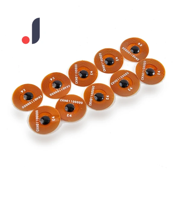 RFID Asset Management Tags — RFID, Scalloped Ocean