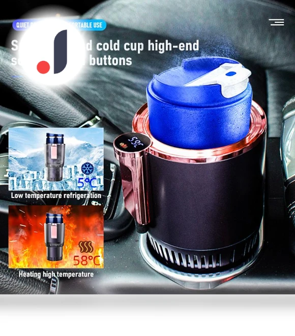 Smart Car Cup with Temperature Display — Car Cup Holders