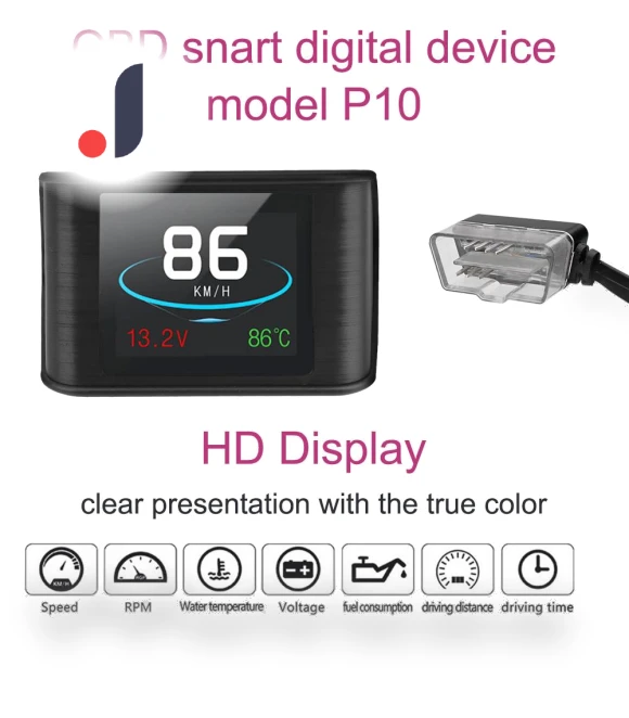 Smart Digital HUD OBDII Meter — Car Accessories & Gadgets, LEEPEE