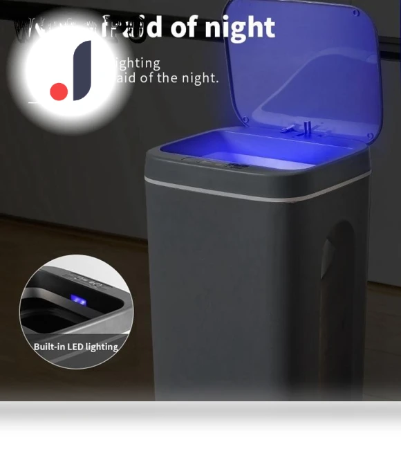 Smart Induction Trash Bin — Kitchen Cans, WTEMPO