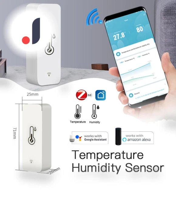 Smart Temperature And Humidity Sensor — Home Climate Control, YOCOLO