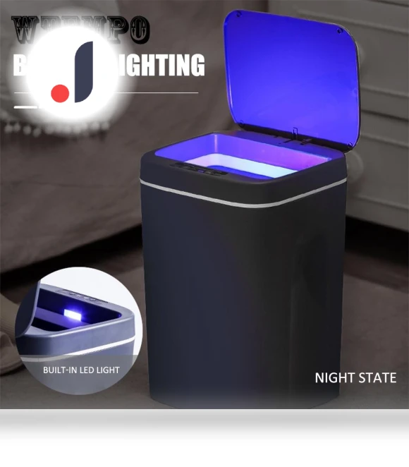 Smart Trash Bin with Wireless Sensor — Waste Baskets, SZ-Damai