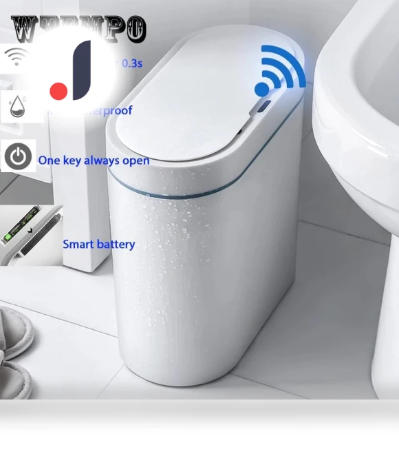 Touchless Trash Can — Waste Baskets, WTEMPO