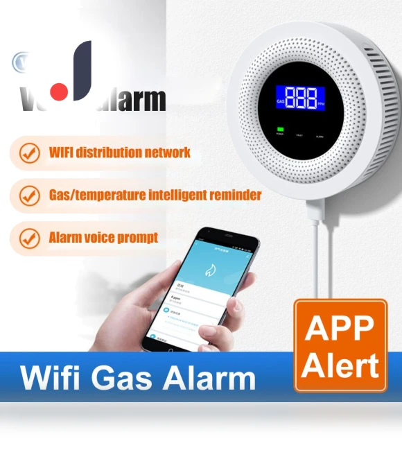 Wi-Fi Gas Leak Detector — Gas Safety Equipment, YOCOLO