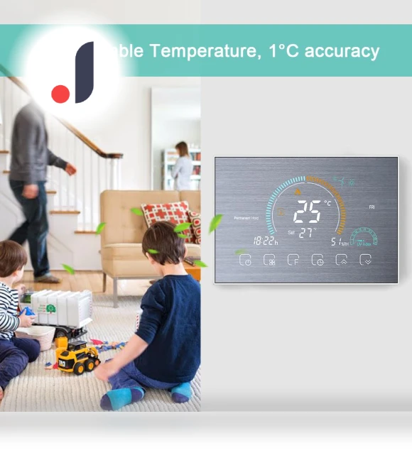 Wi-Fi Smart Programmable Thermostat — Smart Climate Control, Koogeelife