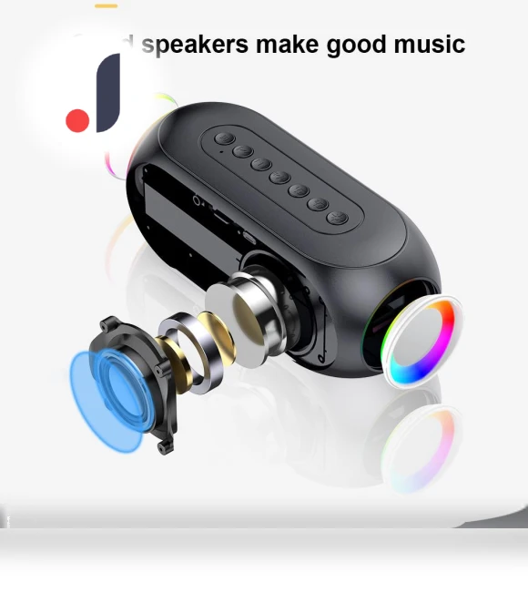 Wireless Bluetooth Speaker Alarm Clock — Alarm