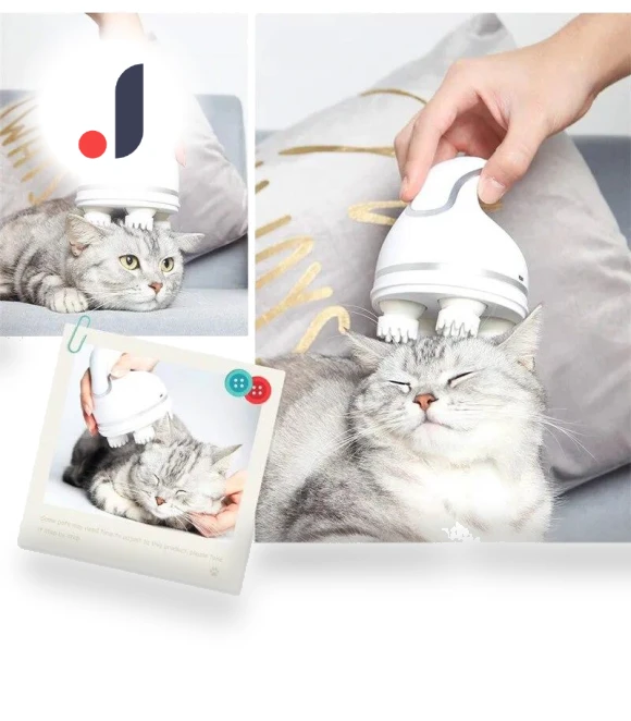3D Smart Pet Massager — Dander Removers