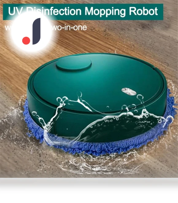 Automatic Robot Vacuum for Dry and Wet Cleaning 2 in 1 — Smart Cleaning Robots, Marathon