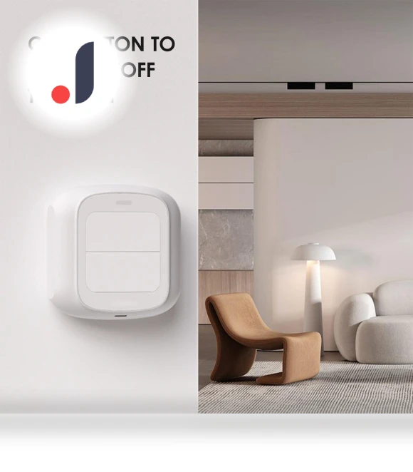 Double Smart Scene Switch — Smart Home Hubs & Controllers, 3d printing machine