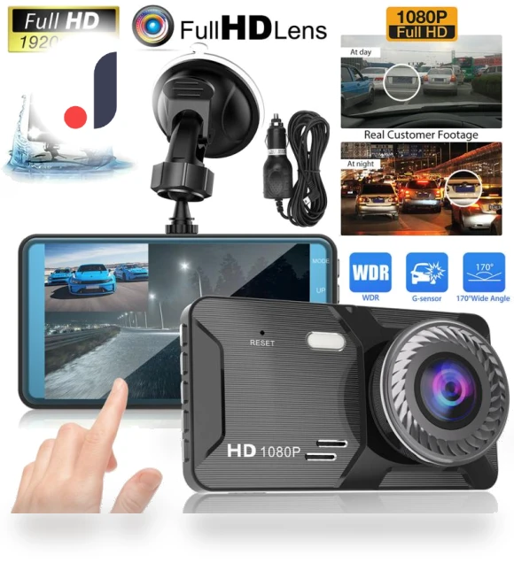 Dual Lens Car Dash Cam — Dashboard Cameras, LQT