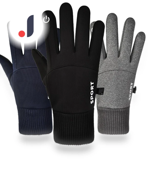 Men's Touchscreen Winter Cycling Gloves — Gloves & Mittens, YiLi-Studio