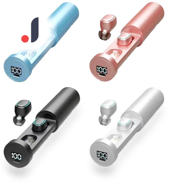 Mini Wireless Bluetooth-Compatible 5.0 Smart Touch Stereo Earbuds — In-Ear Headphones, LOMEII Electronic