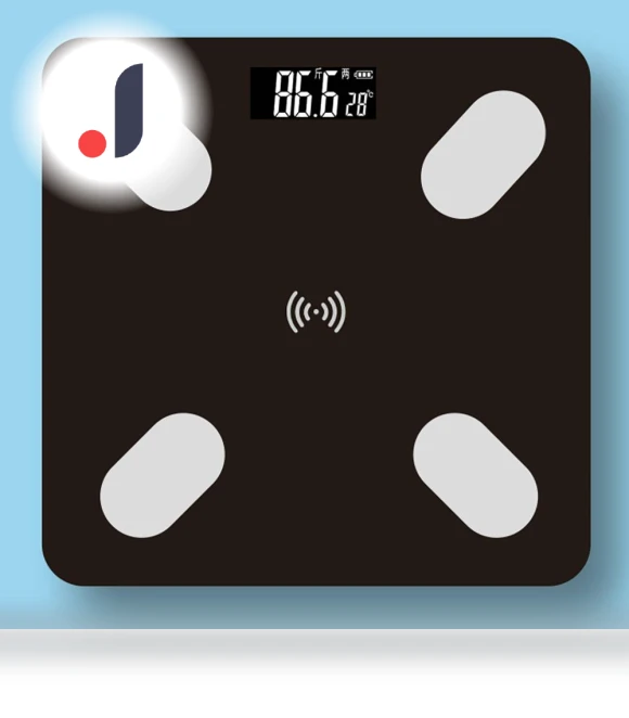 Smart Bathroom Floor Scale — Weight Management Tools, MR J
