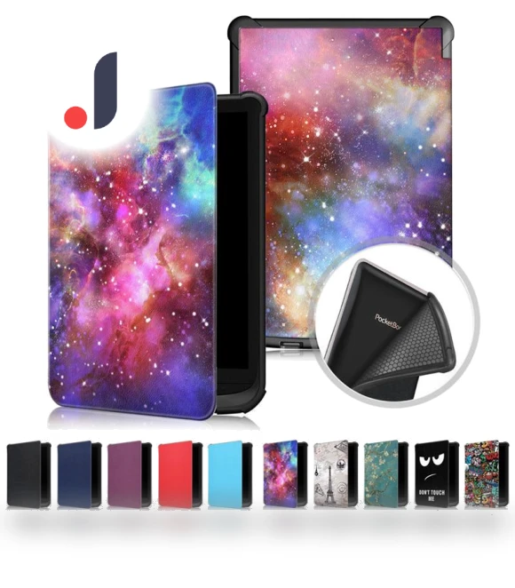 Smart Case for Pocketbook Touch Lux 5 4/Basic Lux 2 — Protective Cases, CINZELA