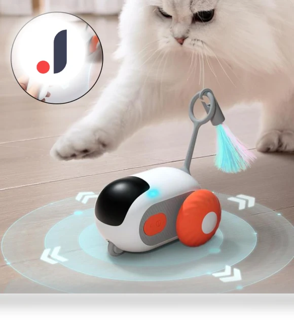 Smart Interactive Cat Toy — Interactive Animal Companions, YJMP
