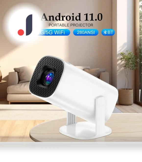 Smart Mini Portable Projector — Home Theater Projectors, JR-Studio