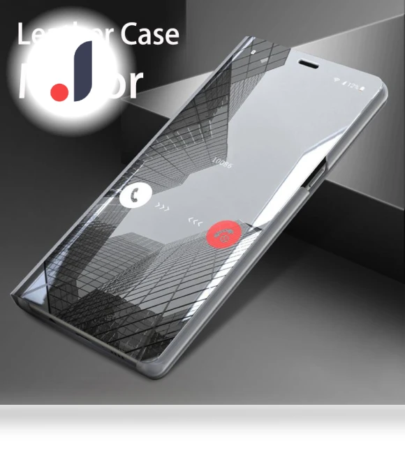 Smart Mirror Shockproof Phone Case — Basic Cases, Wolf fashion