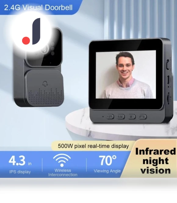 Smart Video Doorbell — Smart Home Security, Qichuanxin