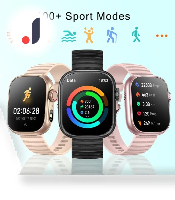 Smartwatch with LED Flashlight — Smartwatches, KaWaLL Fashion