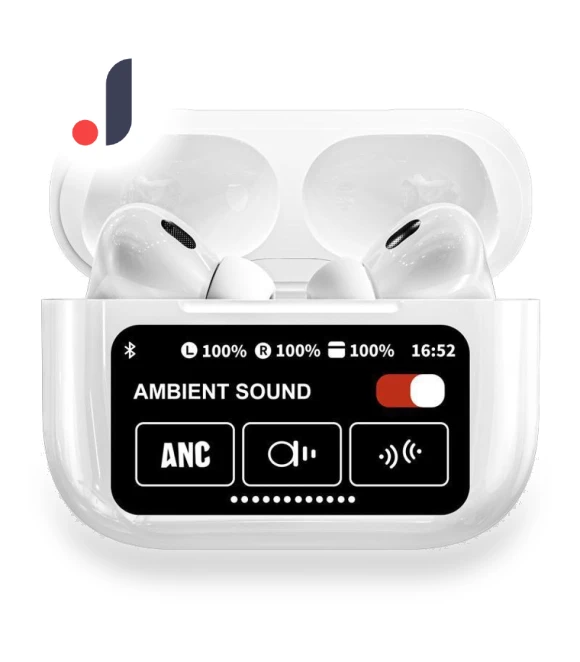 Touch Screen ANC Wireless Earbuds — In-Ear Headphones, Junmaocun