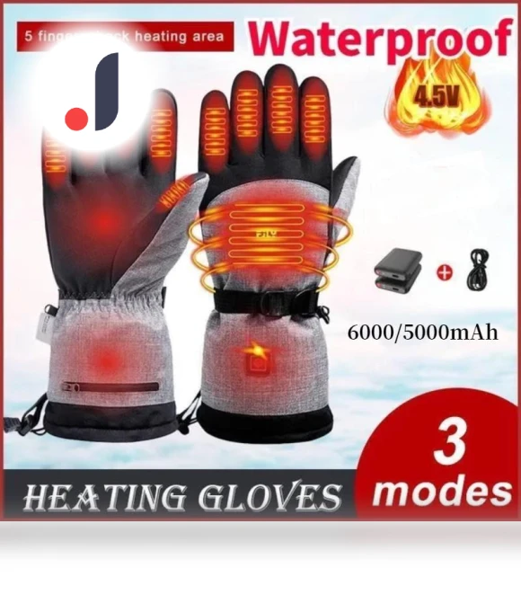 Winter Gloves with Heating — Gloves, DAXY-NINE