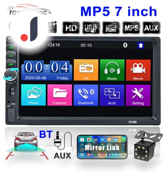 7-inch Car Multimedia Receiver — Stereo Receivers, ToyousoniC
