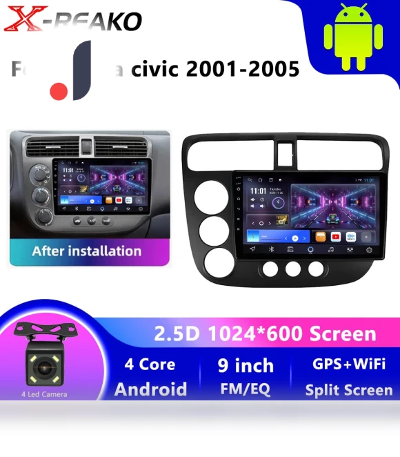 9-inch Wireless Car Radio Receiver — Stereo Receivers, Reakosound