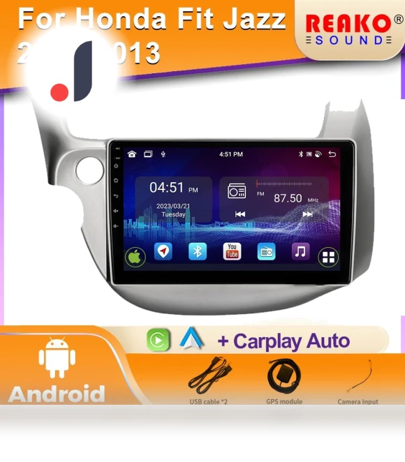 Android Auto Car Radio — Stereo Receivers, Reakosound