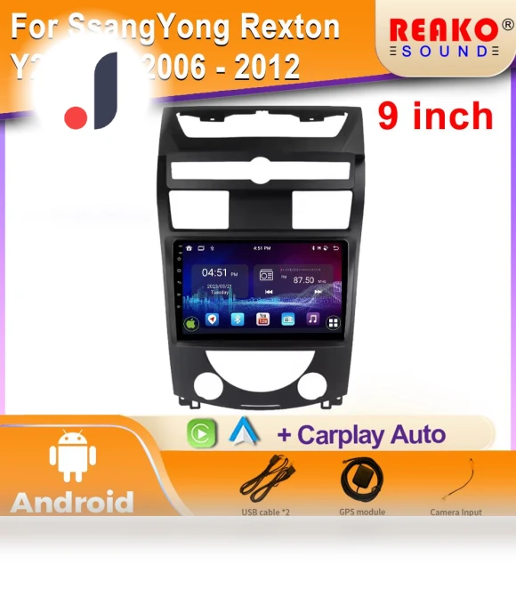 Android Car Multimedia Player — Navigation & GPS Accessories, Reakosound