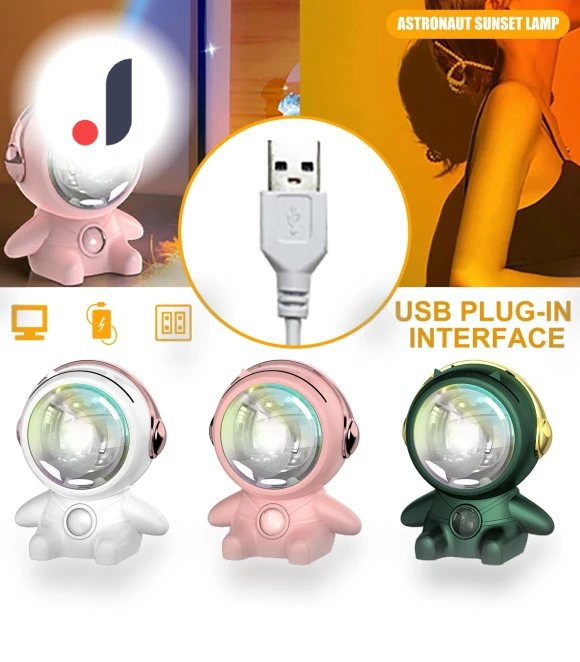 Astronaut Robot RGB Projection Light — Creative Lighting Solutions, ZuiBaDuDu