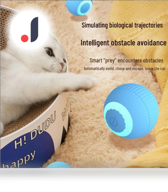 Automatic Cat Toy Gravity Ball — Balls, AI Supermarket