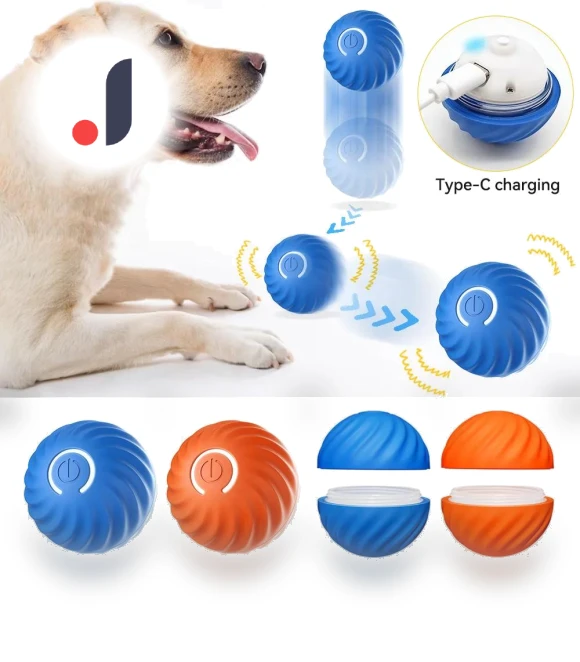 Automatic Moving, Jumping, Rolling Smart Ball — Automatic Launchers, Exquisite pets