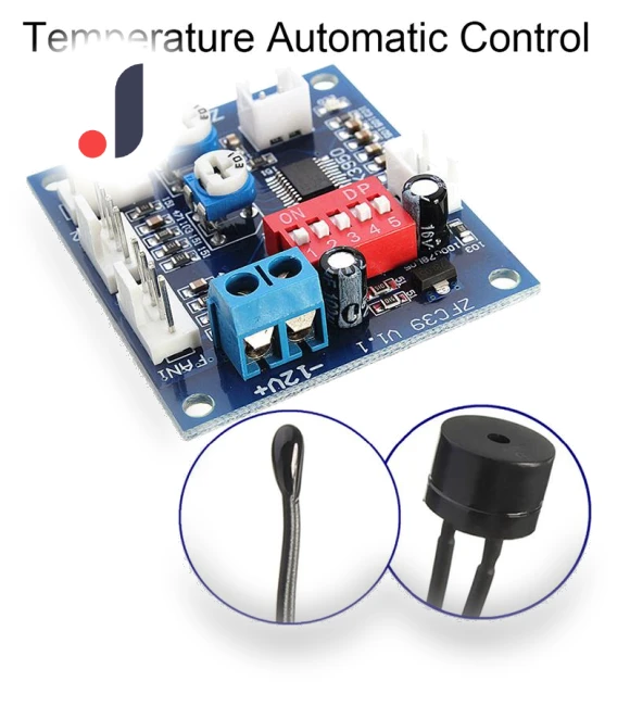 Automatic Temperature Control Fan Speed Controller — Cooling Pads & Fans, Daisy Request